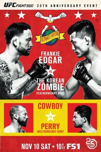 UFC Fight Night  139:  Korean Zombie vs Rodriguez movie poster - Entertainment content