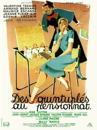 Des quintuplés au pensionnat movie poster - Rated 5/10