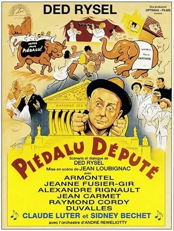 Piédalu député movie poster - Rated 1/10