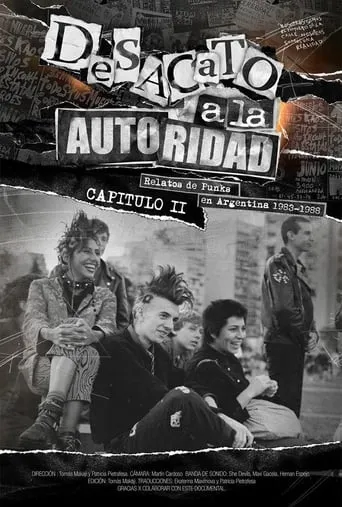 Desacato a la autoridad, relatos de punks en Argentina 1983-1988 movie poster - Entertainment content