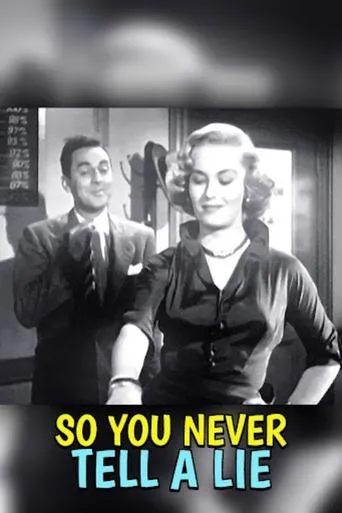 So You Never Tell a Lie movie poster - Rated 6/10