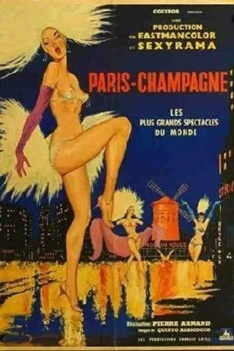 Paris champagne movie poster - Entertainment content