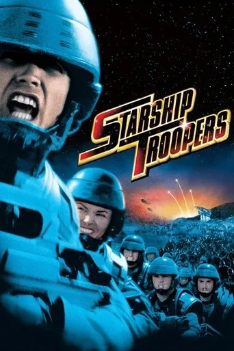 Starship Troopers movie poster - Rated 7/10