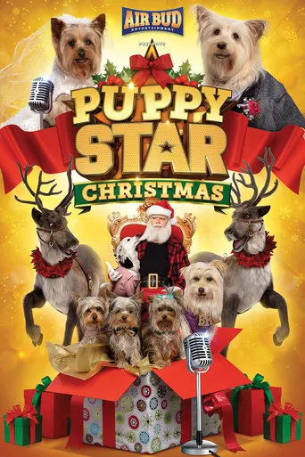 Puppy Star Christmas movie poster - Rated 5.7/10