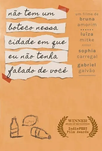 Não tem um Boteco nessa cidade em que eu não tenha falado de você movie poster - Rated 9.5/10