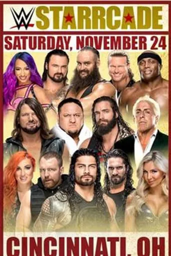 WWE Starrcade 2018 movie poster - Rated 7.8/10