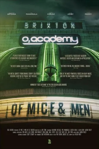 Of Mice & Men - Live At Brixton movie poster - Rated 10/10