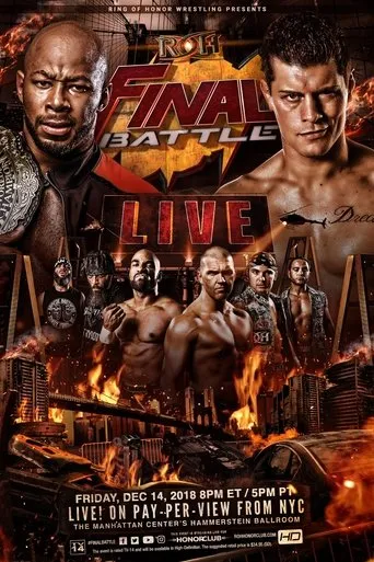 ROH: Final Battle 2018 movie poster - Entertainment content