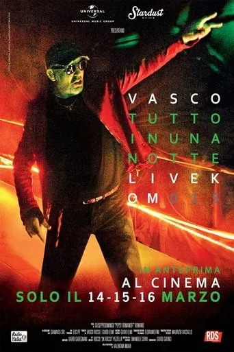 Vasco tutto in una notte - LiveKom015 movie poster - Rated 7.5/10