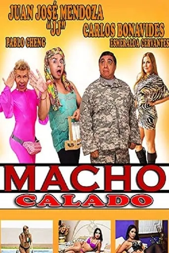 Macho calado movie poster - Rated 6.4/10