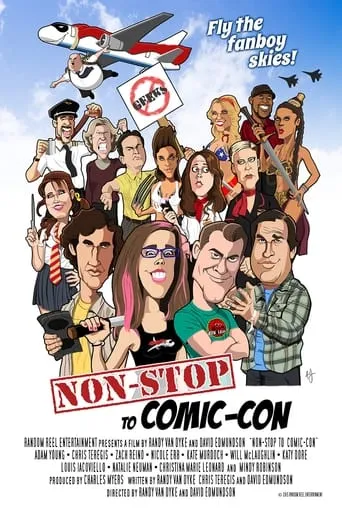 Non-Stop to Comic-Con movie poster - Rated 1.5/10