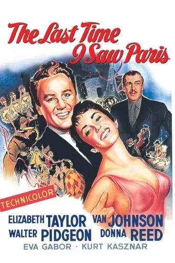 The Last Time I Saw Paris movie poster - Rated 6.036/10