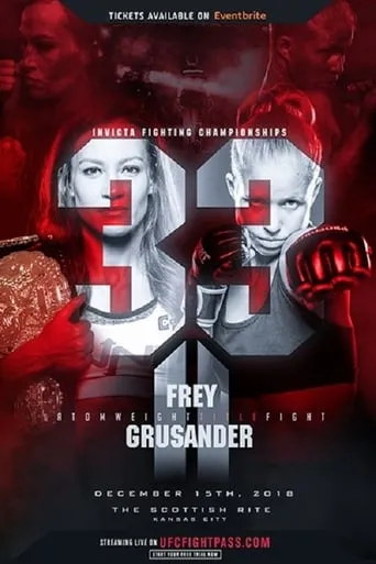 Invicta FC 33: Frey vs. Grusander II movie poster - Entertainment content