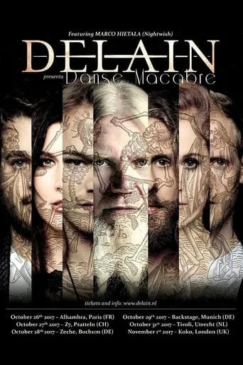 Delain - Danse Macabre live at TivoliVredenburg movie poster - Entertainment content