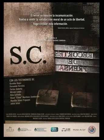 S.C. Recortes de prensa movie poster - Entertainment content
