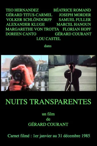 Nuits transparentes movie poster - Entertainment content