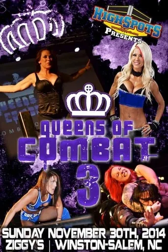 Queens Of Combat QOC 3 movie poster - Rated 7.5/10