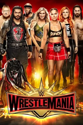 WWE WrestleMania 35 movie poster - Rated 7.4/10