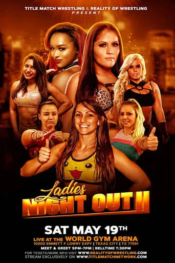 ROW Ladies Night Out II movie poster - Rated 10/10