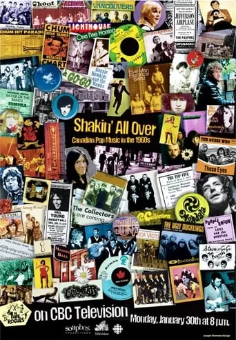 Shakin All Over: Canadian Pop Music in the 1960s movie poster - Entertainment content