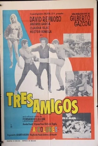 Tres amigos movie poster - Rated 5.5/10
