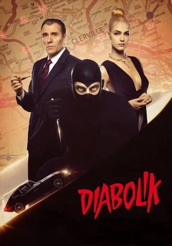 Diabolik movie poster - Rated 6.1/10