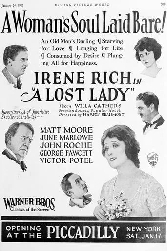 A Lost Lady movie poster - Entertainment content