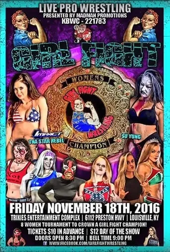 GirlFight 15: Kentucky movie poster - Rated 9/10