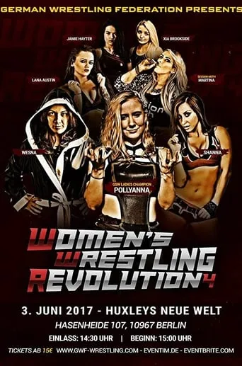 GWF Women's Wrestling Revolution 4 movie poster - Rated 9/10