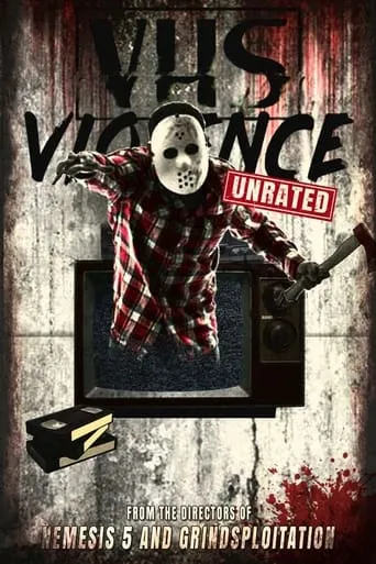 VHS Violence movie poster - Rated 3/10