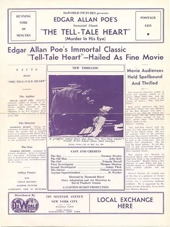 The Tell-Tale Heart movie poster - Rated 5.5/10
