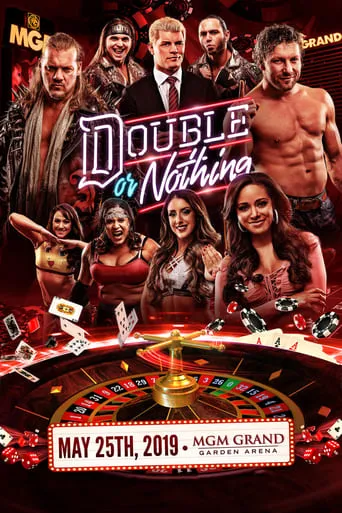AEW Double or Nothing movie poster - Rated 8.2/10