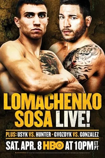 Vasyl Lomachenko vs. Jason Sosa movie poster - Rated 7/10