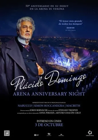 Plácido Domingo: 50th Anniversary Concert movie poster - Rated 8/10