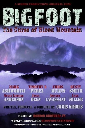 Bigfoot: The Curse of Blood Mountain movie poster - Rated 2/10