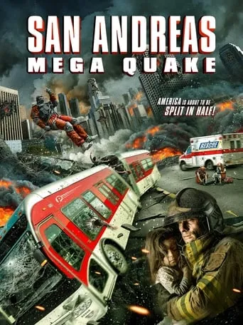 San Andreas Mega Quake movie poster - Rated 5.7/10