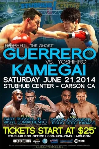 Robert Guerrero vs. Yoshihiro Kamegai movie poster - Rated 7/10