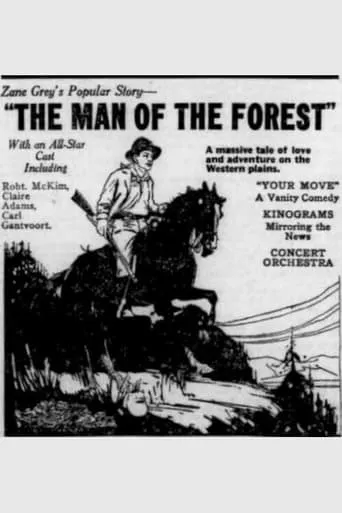 The Man Of The Forest movie poster - Entertainment content