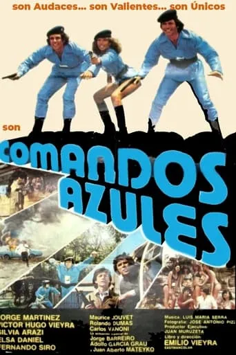 Comandos azules movie poster - Rated 6/10