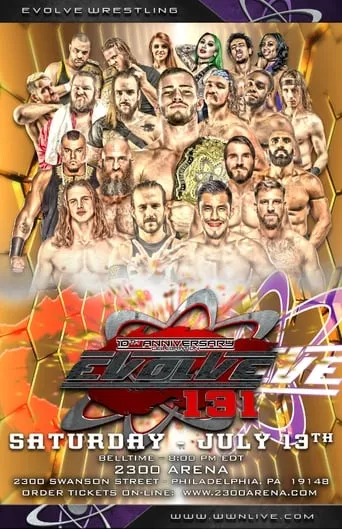 EVOLVE 131-- 10th Anniversary movie poster - Entertainment content
