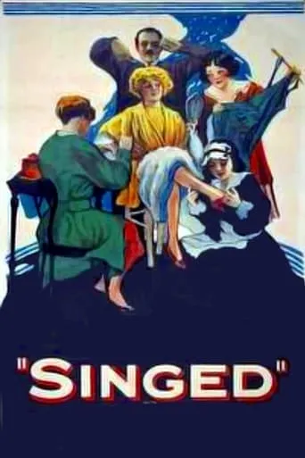 Singed movie poster - Entertainment content