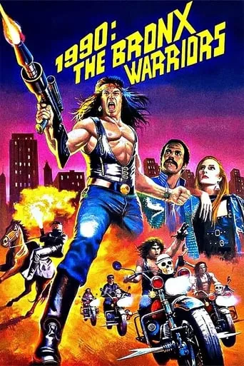 1990: The Bronx Warriors movie poster - Rated 5/10