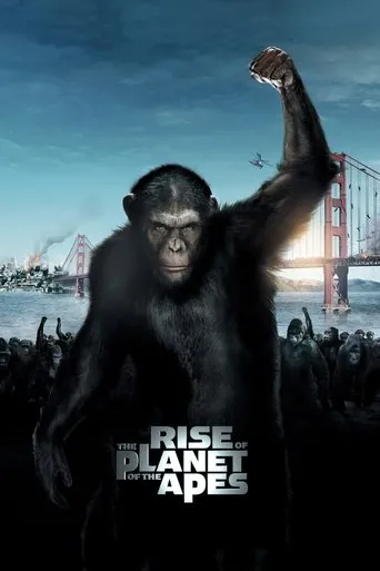 Rise of the Planet of the Apes movie poster - Rated 7.335/10