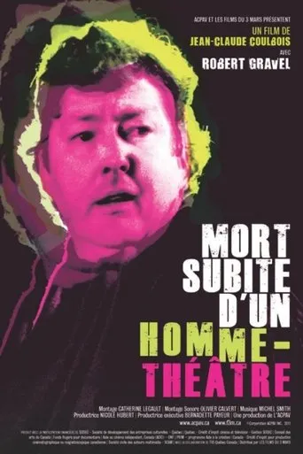 Mort subite d'un homme théâtre movie poster - Entertainment content