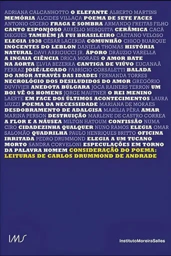 Consideração do Poema movie poster - Rated 9/10