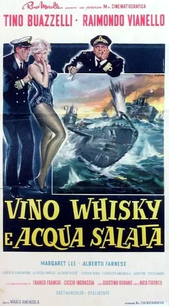 Vino, whisky e acqua salata movie poster - Rated 2/10