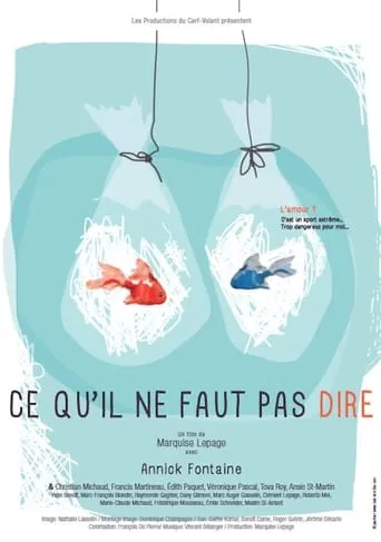 Ce qu'il ne faut pas dire movie poster - Entertainment content