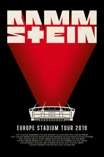 Rammstein Europe Stadium Tour 2019 movie poster - Entertainment content