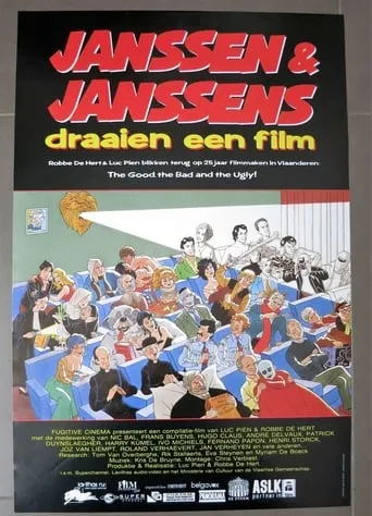 Janssen & Janssens draaien een film movie poster - Entertainment content