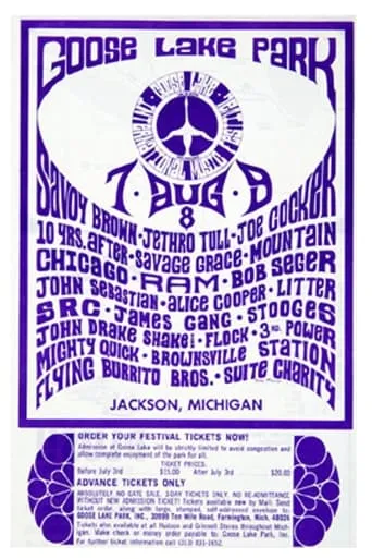 Goose Lake International Music Festival movie poster - Rated 8/10